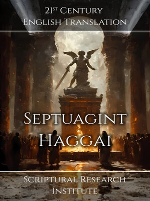 cover image of Septuagint--Haggai